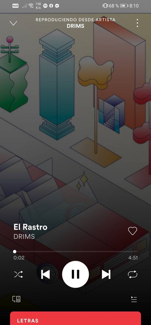 Canción Rastro Drims 