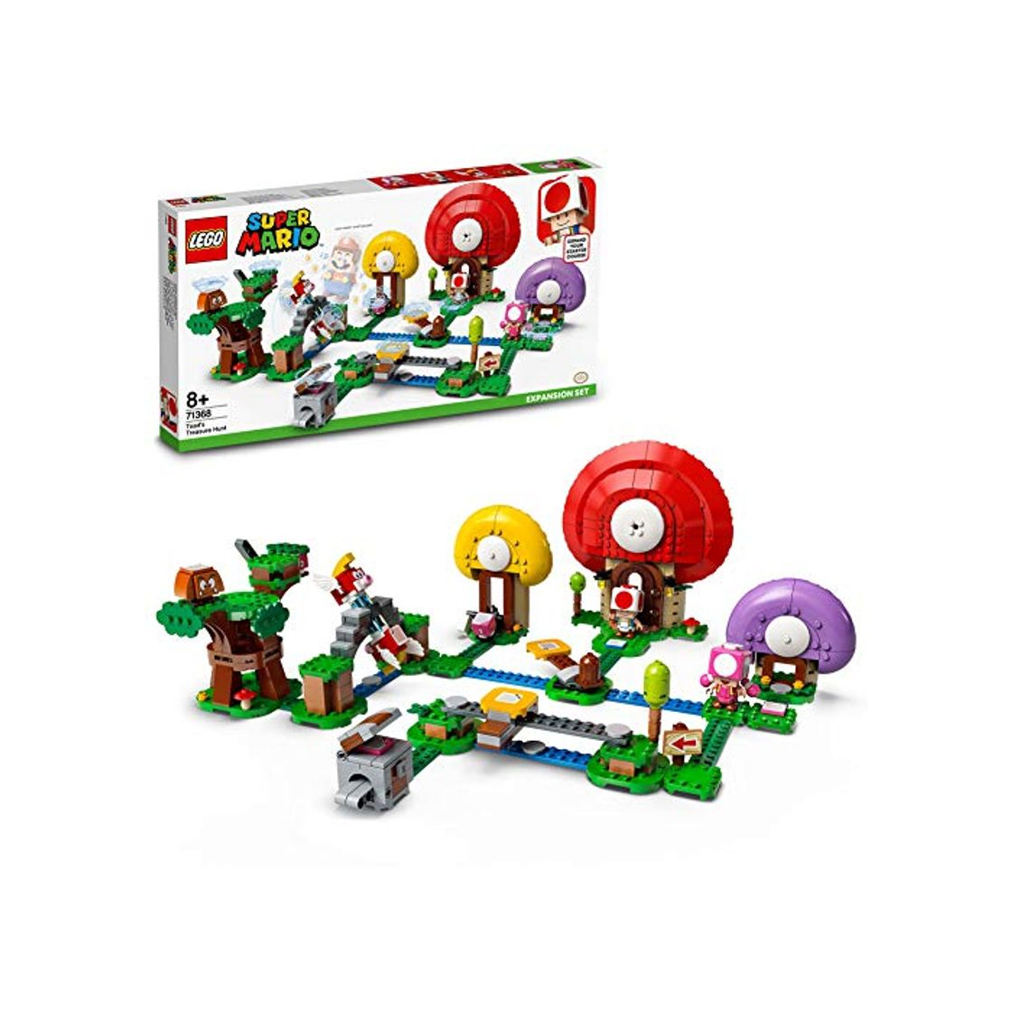 Products LEGO Super Mario Set de Expansión: Caza del Tesoro de Toad, Juguete