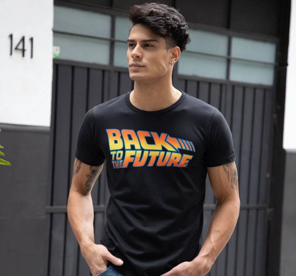 Social Playera hombre Back to the future