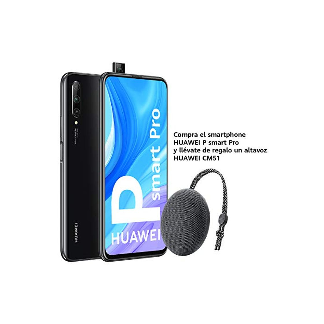 Social Huawei P Smart Pro Smartphone con Pantalla Ultra FullView FHD