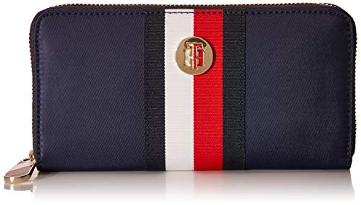 Moda Tommy Hilfiger ZA Corporate AW0AW083640GY Cartera para Mujer