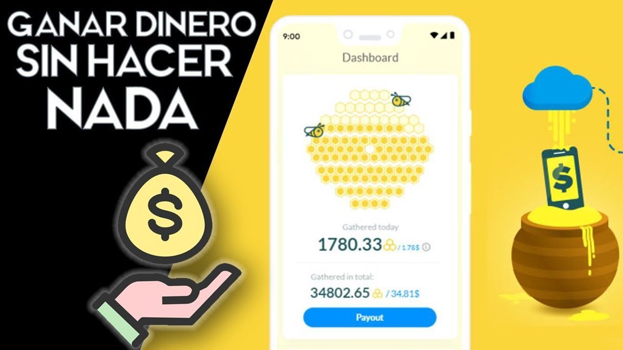 Aplicaciones App para ganar dinero sin hacer nada la recomiendo 