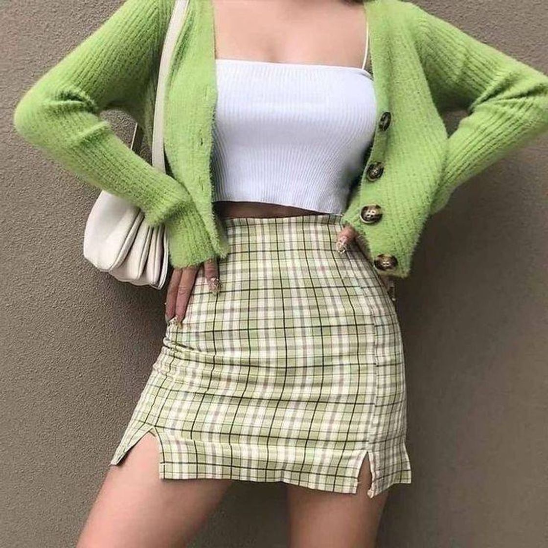 Moda Look verde💚