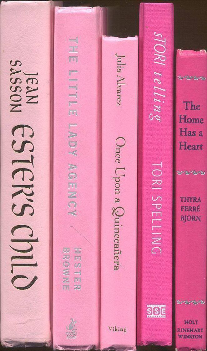 Fashion Books Pink