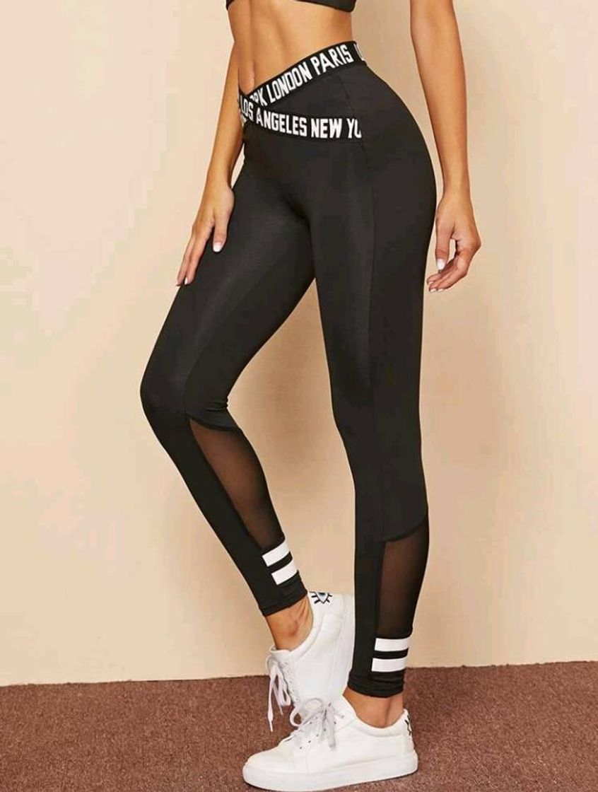 Moda Calça legging para academia