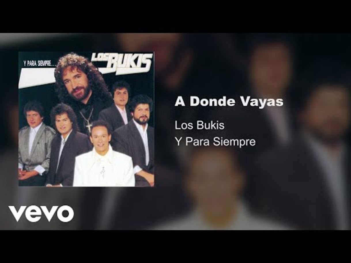 Canción A Donde Vayas