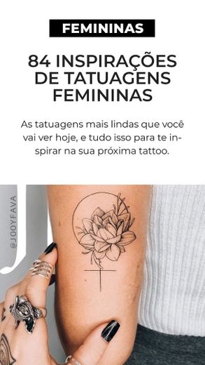 84 inspirações para tatuagens femininas 