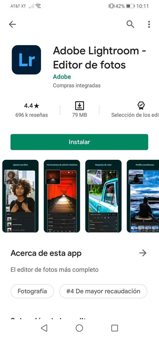 App app de edição 