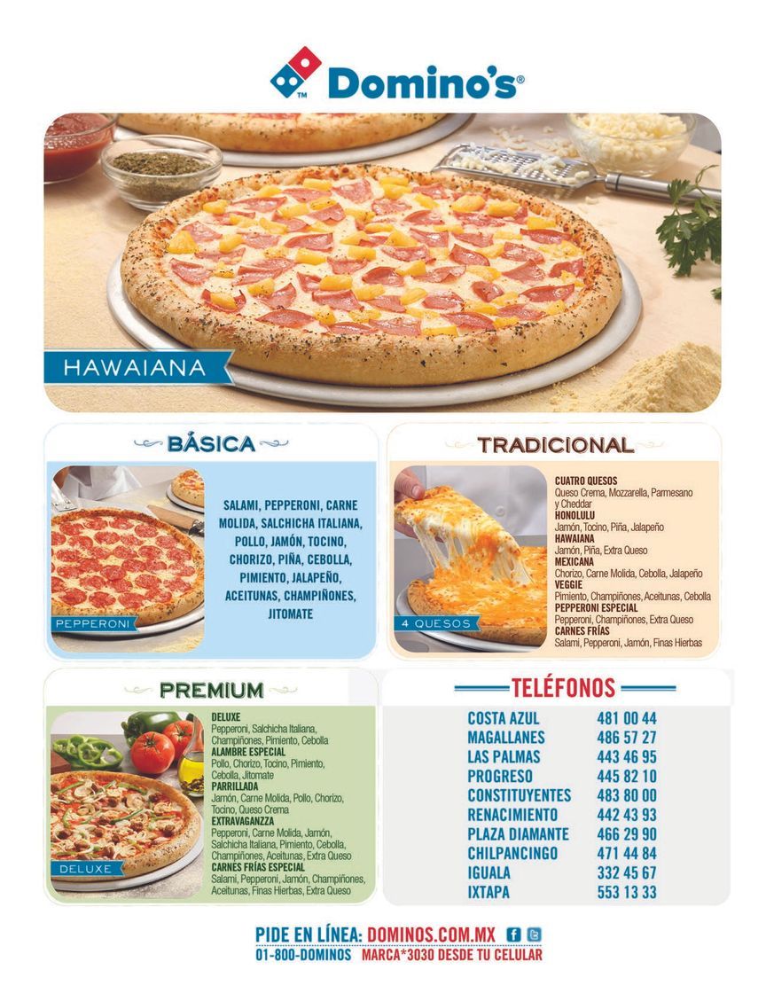 Restaurantes Domino's® Pizza