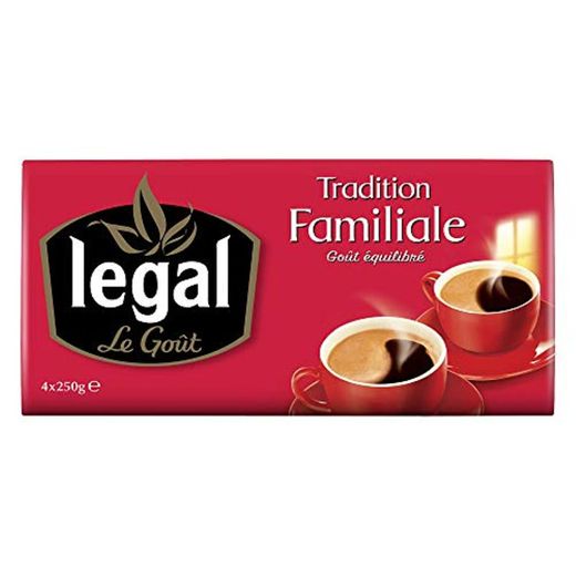 Cafés Legal La Tradición Familiale 4 X 250 Gpack De 3