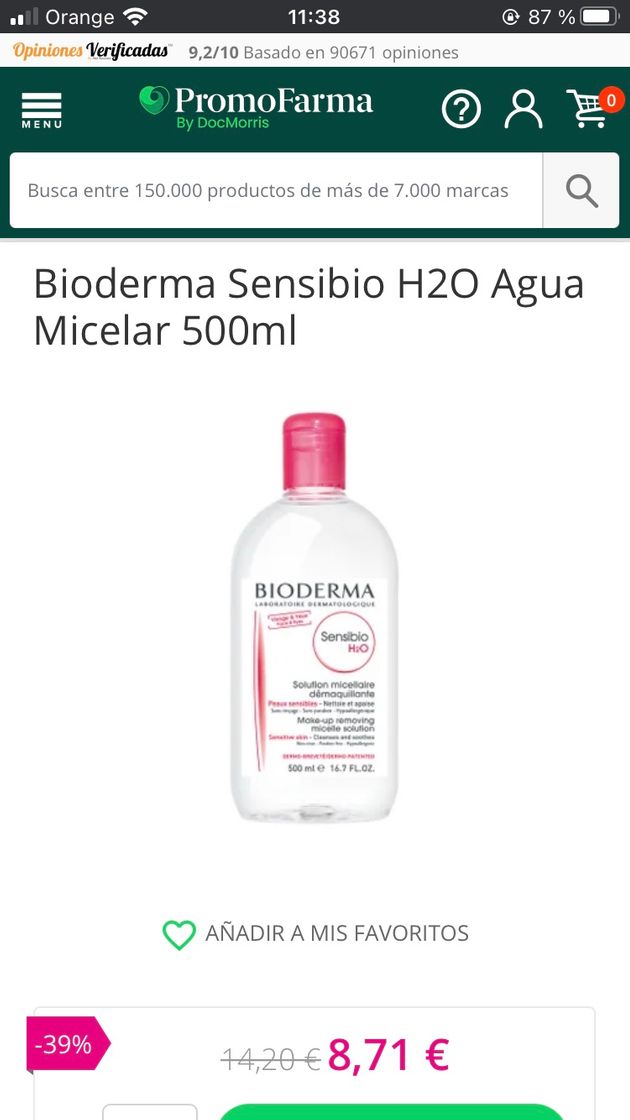 Moda Agua Micelar