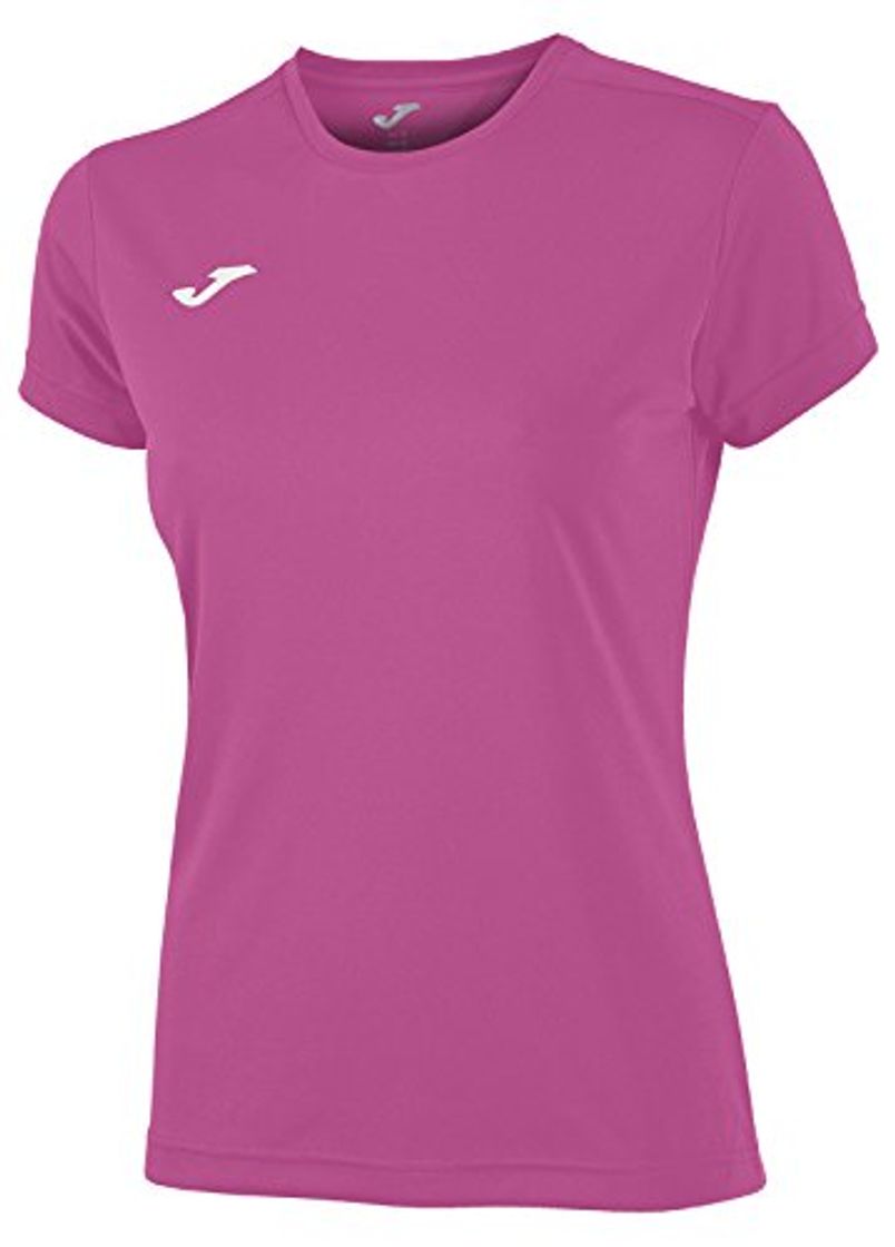 Social Joma Combi Woman M/C Camiseta Deportiva para Mujer de Manga Corta y