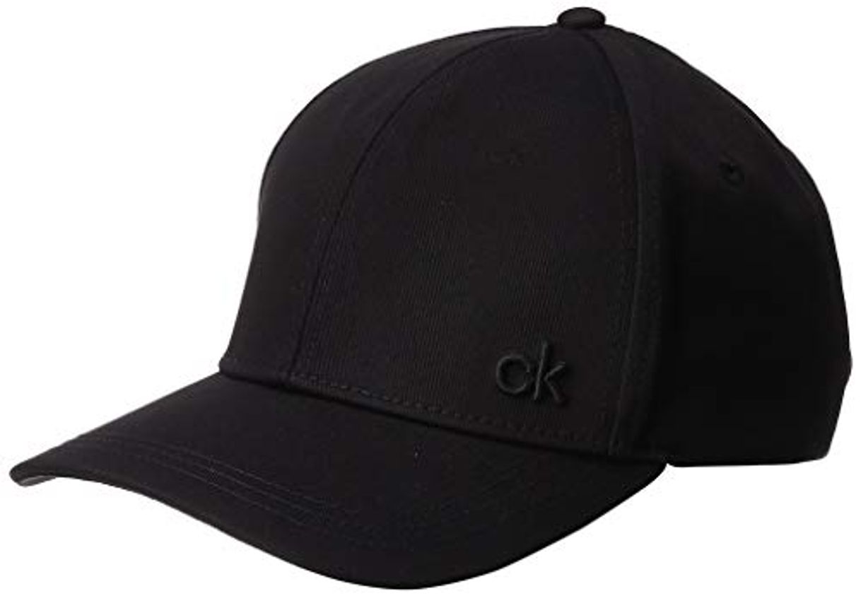 Moda Calvin Klein CK Baseball Cap Gorra de béisbol, Negro