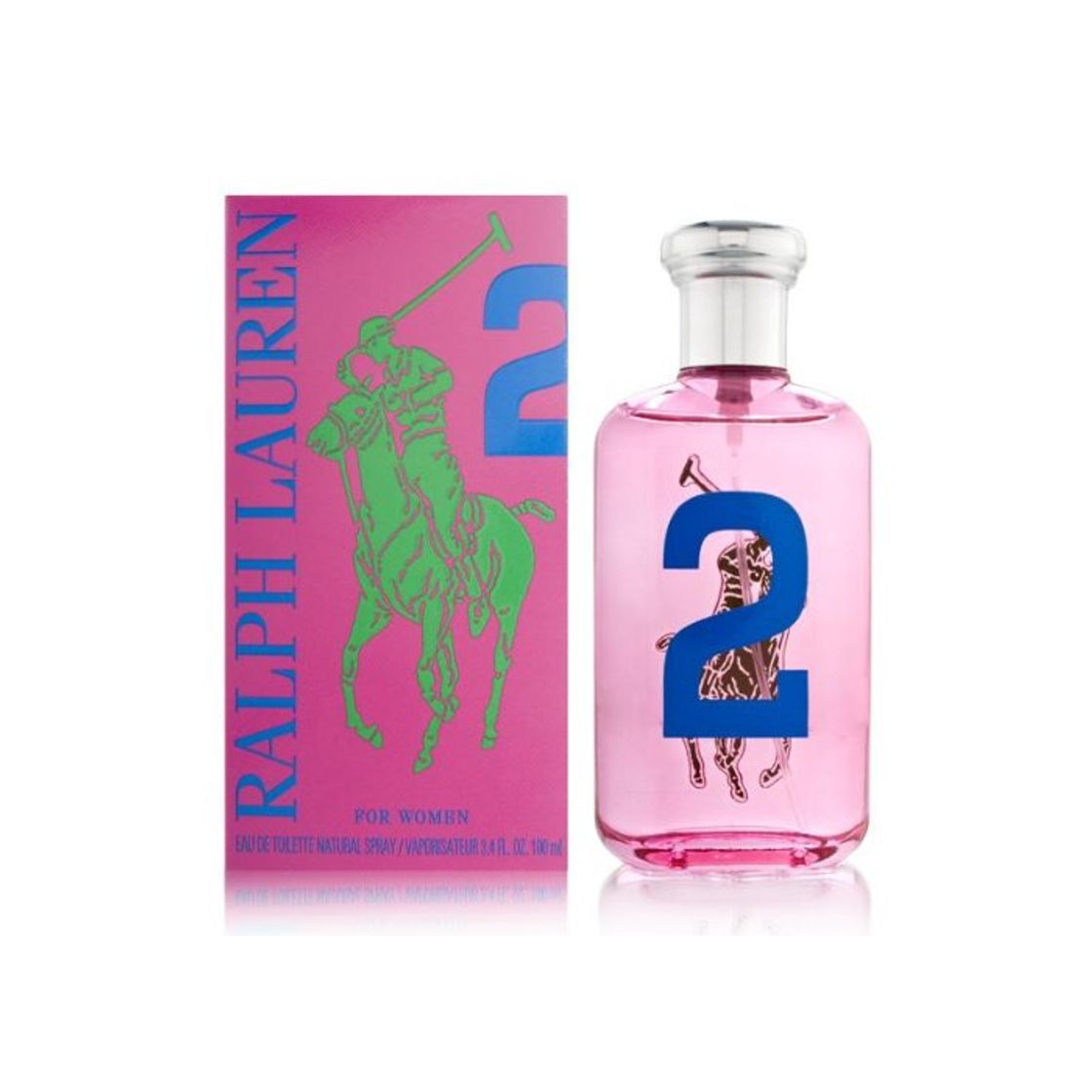 Social Ralph Lauren Big Pony 2 Rosa WOM EDT Vapo 50 ml