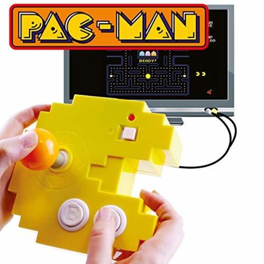 Bandai – Pac-Man – Consola Amarilla Connect & Play