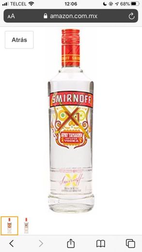 Licor Smirnoff Tamarindo De Vodka 750 ml: Amazon.com.mx ...