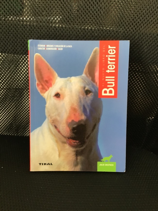 Book Bull terrier