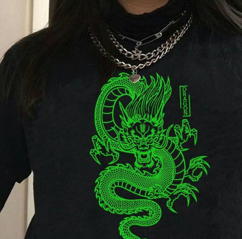 Social Green dragon T-shirt 🐉 