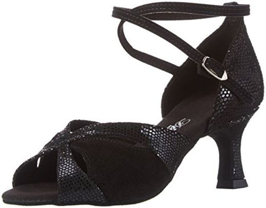 Diamant Damen Tanzschuhe 141-077-084, Zapatos de Danza Moderna/Jazz para Mujer, Negro, 35