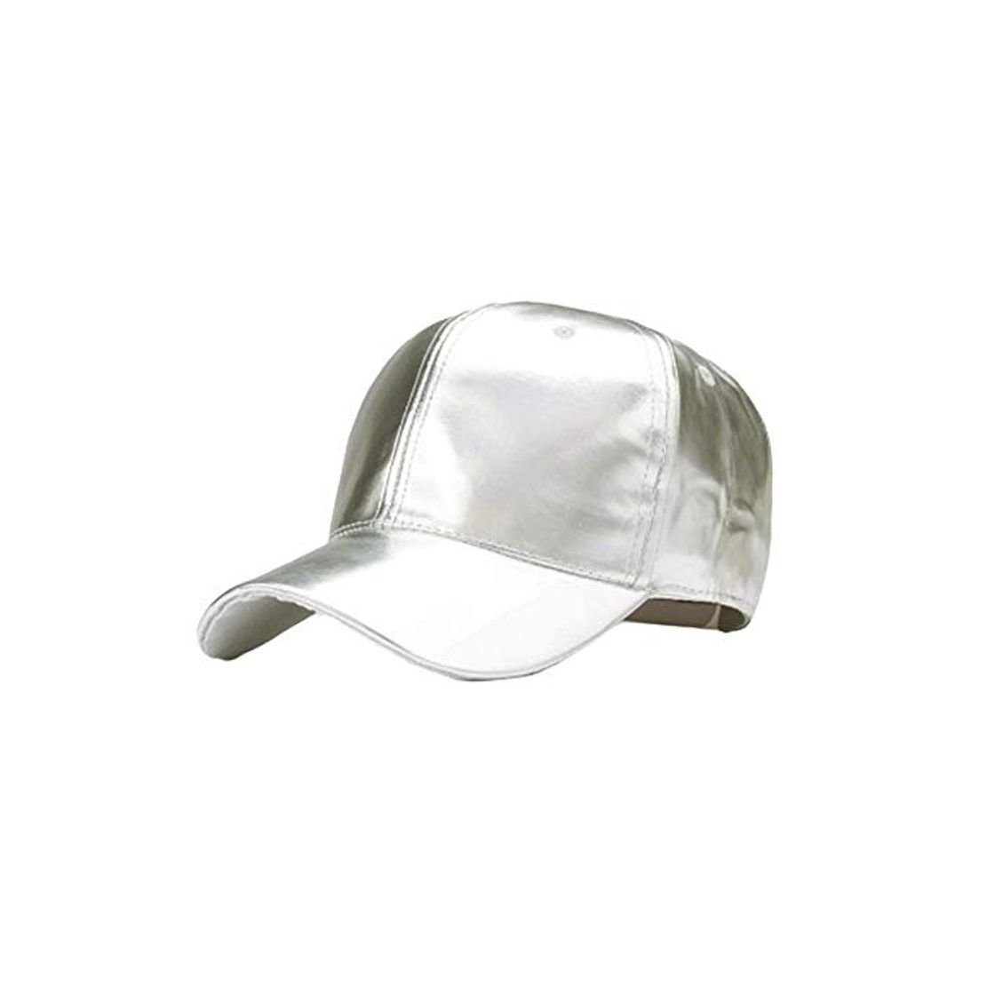 Products QOHNK Gorra de béisbol Plateada Dorada Moda Caliente Unisex Hombre Mujer Champán Espumoso Brillante Ajustable al Aire Libre Sombrero a Prueba de Sol Snapback