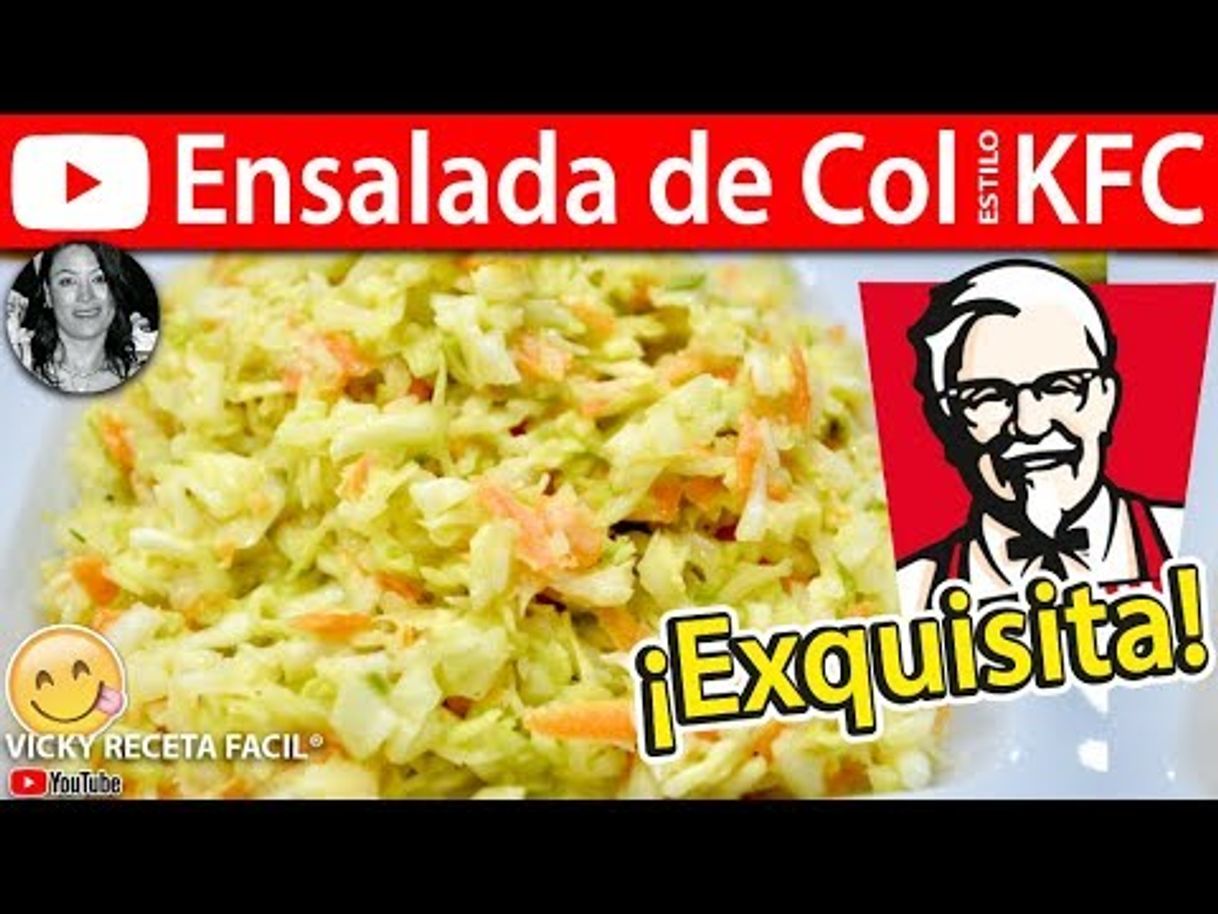 Moda ENSALADA DE COL Y ZANAHORIA TIPO KFC - YouTube