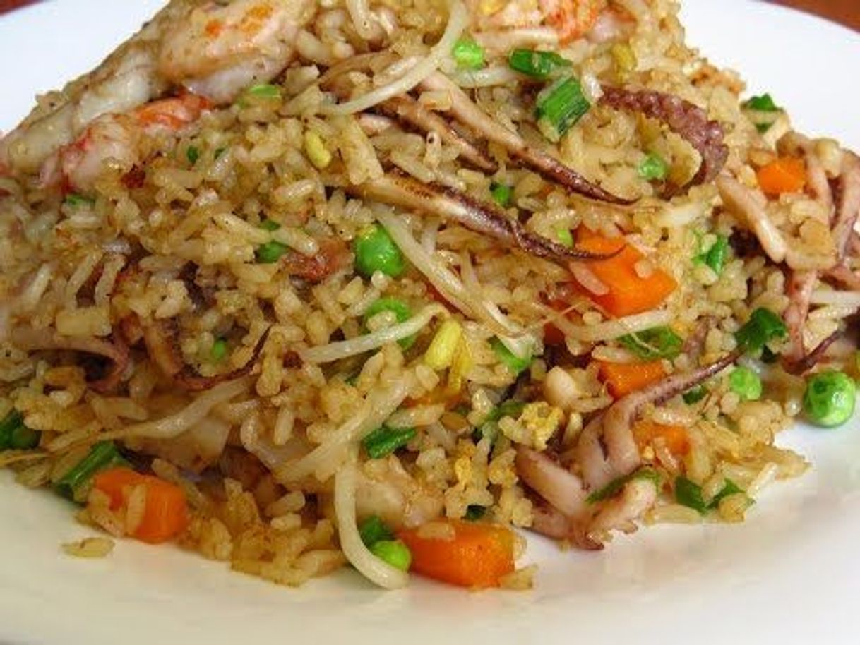 Moda Como se hace El Verdadero y Autentico Arroz frito chino 虾炒饭 ...