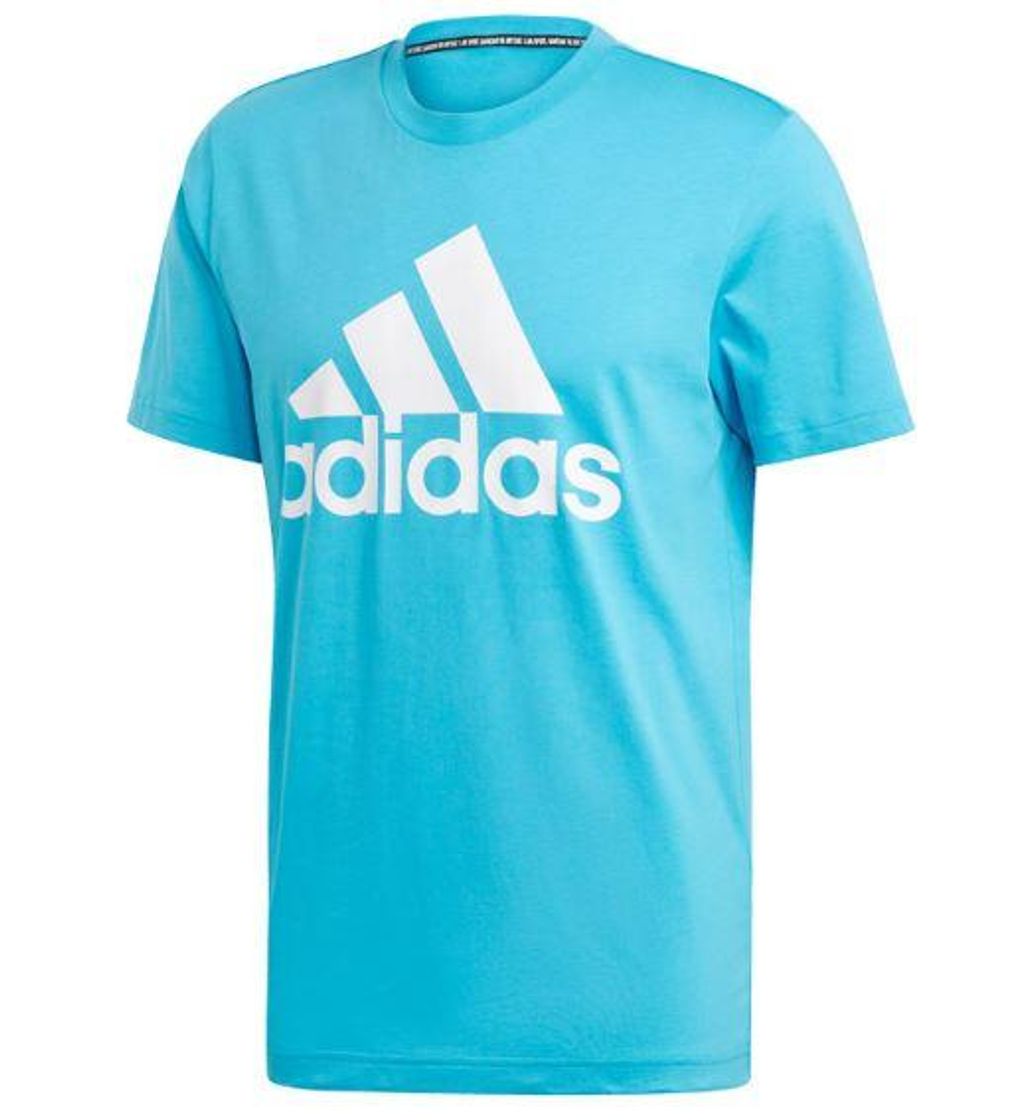 Fitness adidas Most Haves Badge of Sports TS M Camiseta, Hombre, Gris