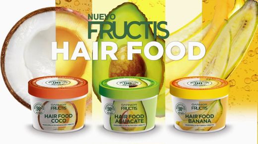 Mascarilla Garnier Fructis hair food  🥑 🥥🍌