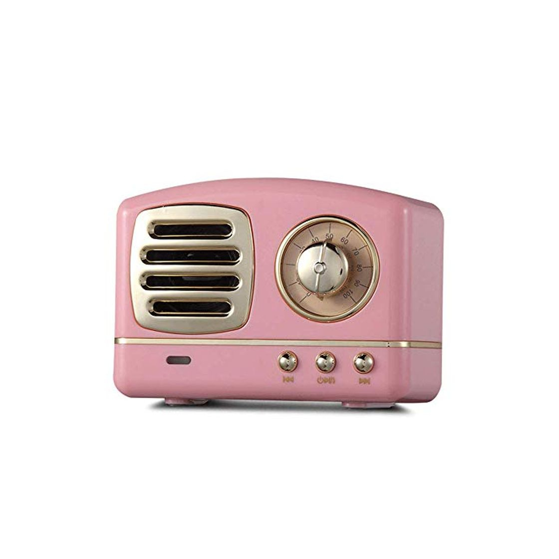 Social Altavoz portatil Bluetooth Vintage Mini Efecto del Sonido HiFi Envolvente estéreo 3D