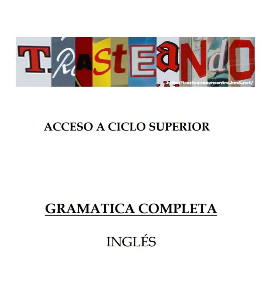 Gramática de inglés completa 