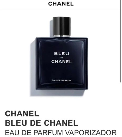 Bleu de chanel