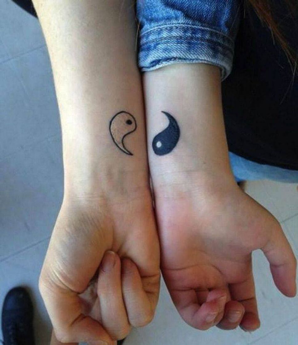 Fashion Tatuaje ying yang