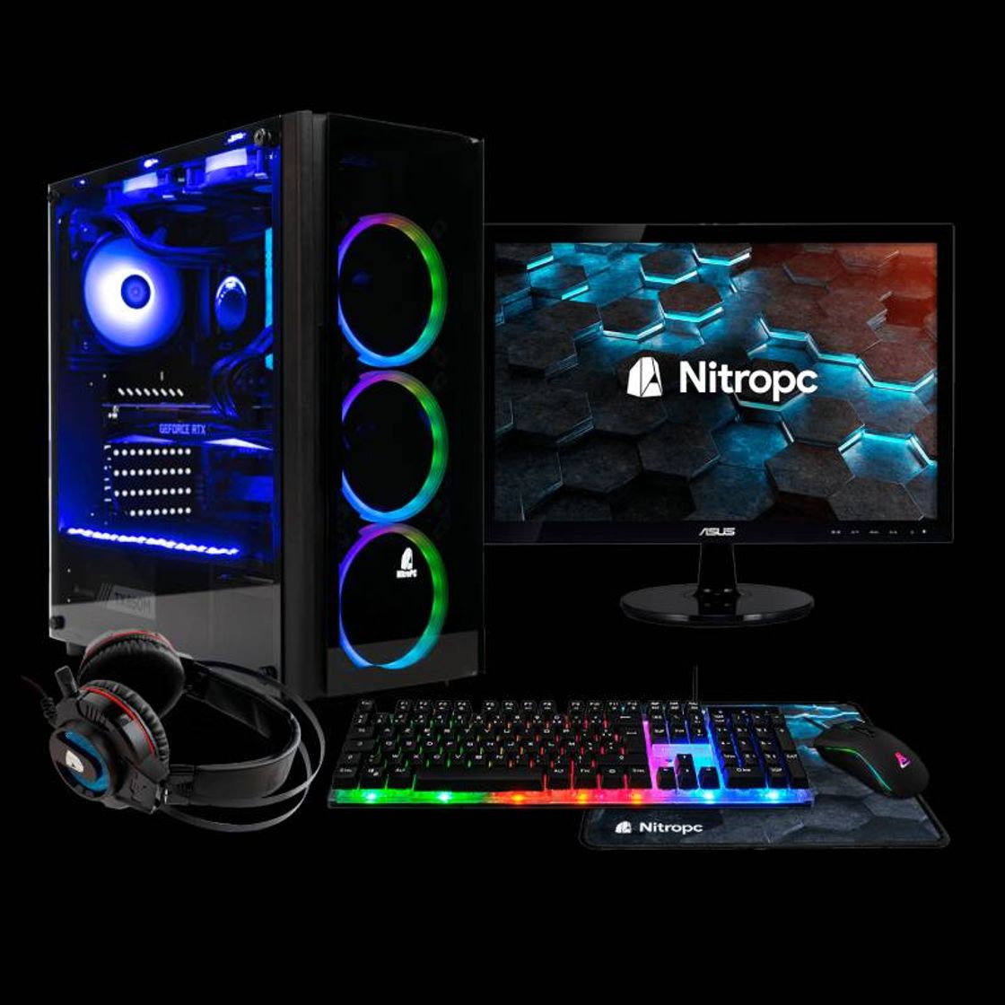 Product NITROPC - PC Gaming Pack Bronze Rebajas | PC Gamer (CPU Ryzen