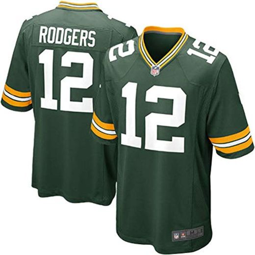 HFJLL NFL Football Jersey Green Bay Packers 12# Camisetas