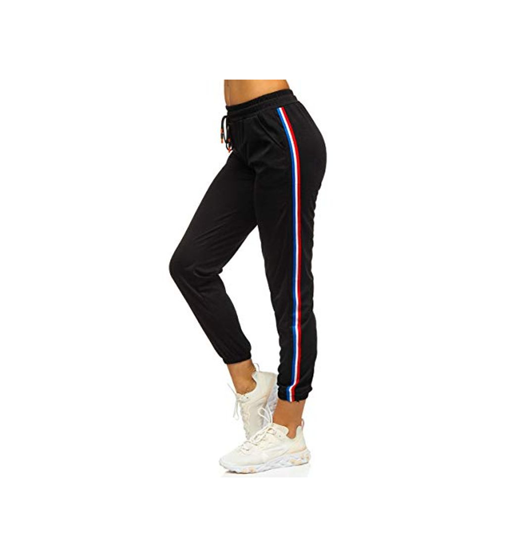 Product BOLF Mujer Pantalón De Chándal Pantalones Deportivos de Algodón Slim Fit J