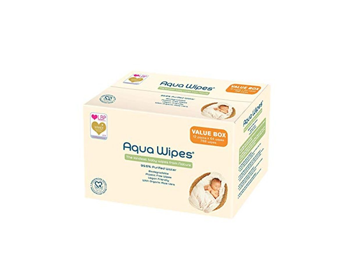 Belleza Toallitas higiénicas Aqua Wipes,