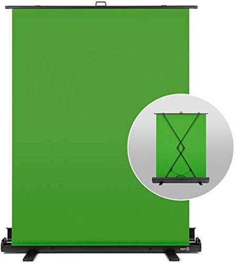 Elgato Green Screen - panel chromakey plegable para eliminación del fondo con