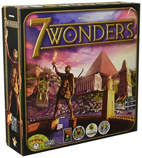 Asmodee 7 Wonders, juego de mesa