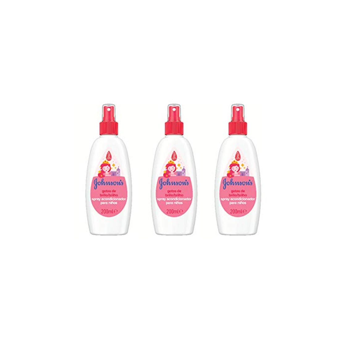Social Johnson's Gotas de Brillo Acondicionador en Spray para niños