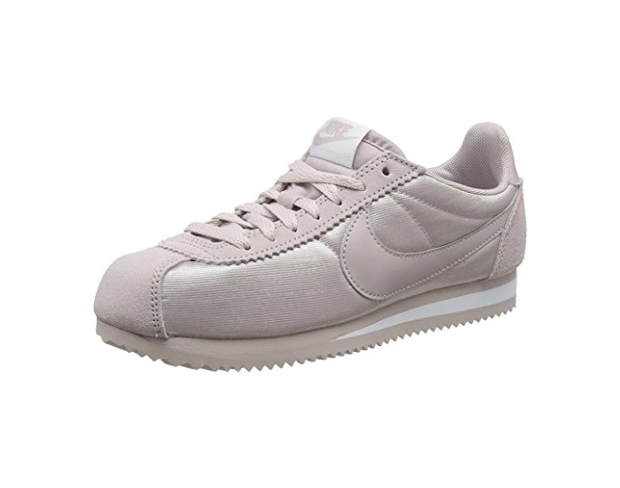 Fashion Nike Wmns Classic Cortez Nylon, Zapatillas de Entrenamiento para Mujer, Rosa