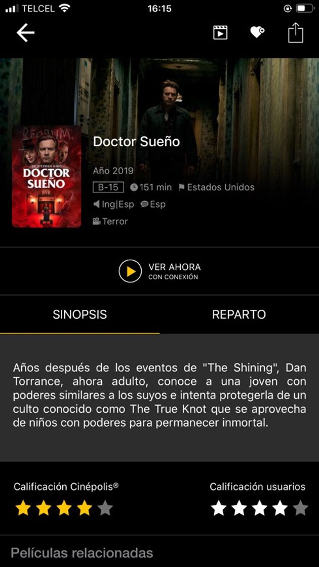 Película Doctor Sueño
