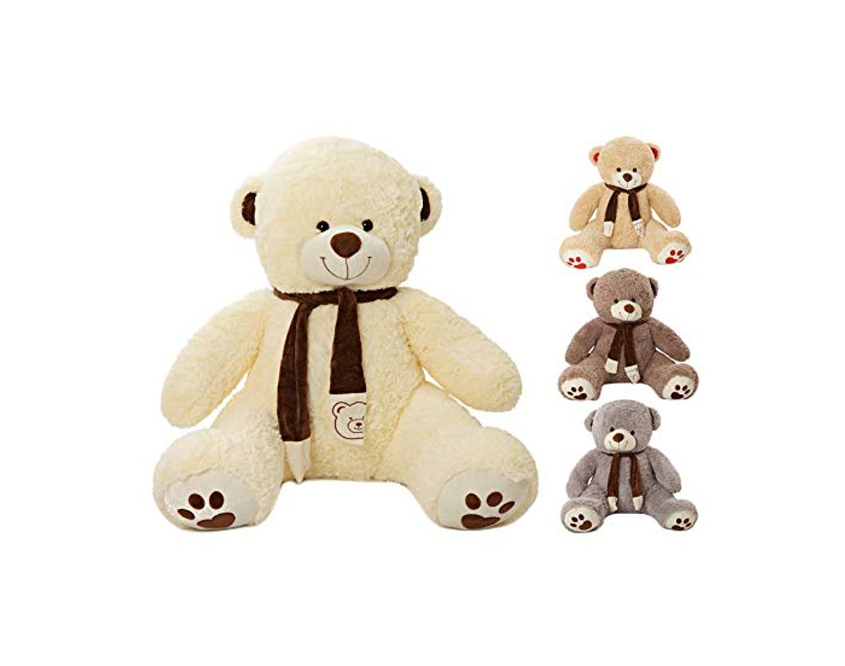 Product 120 cm gigante teddy oso de peluche con adorno de nudo animal