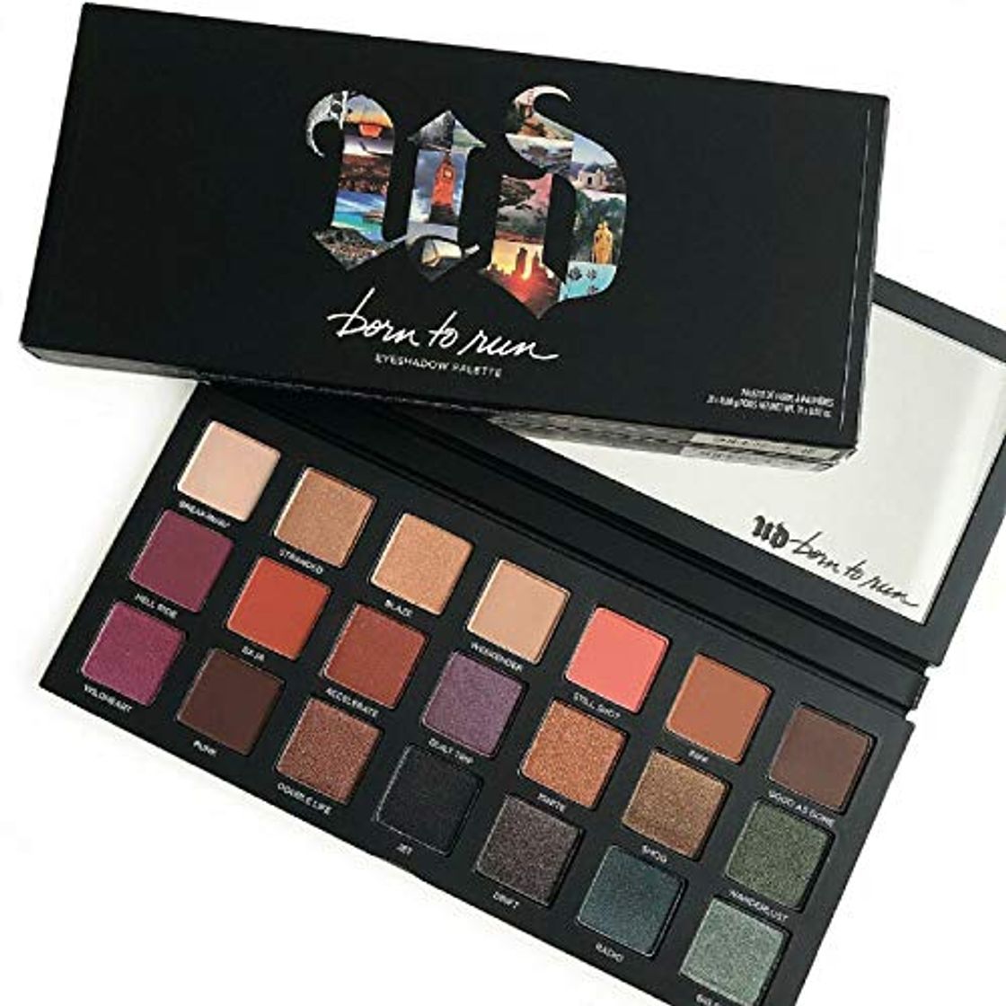 Social Urban Decay Born to Run Eyeshadow Paleta Limited Edition.