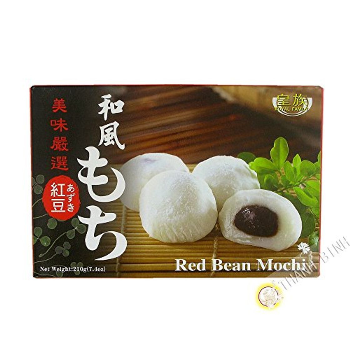 Products Mochi Dulce Japonés Sabor Judias Adzuki Rojos - Royal Family 6 Piezas