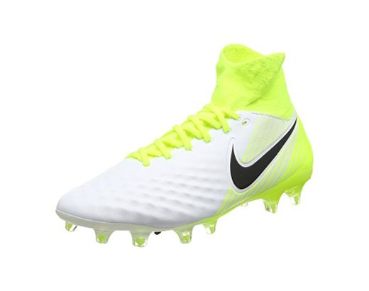 Nike Magista Orden II FG, Botas de fútbol para Hombre, Blanco