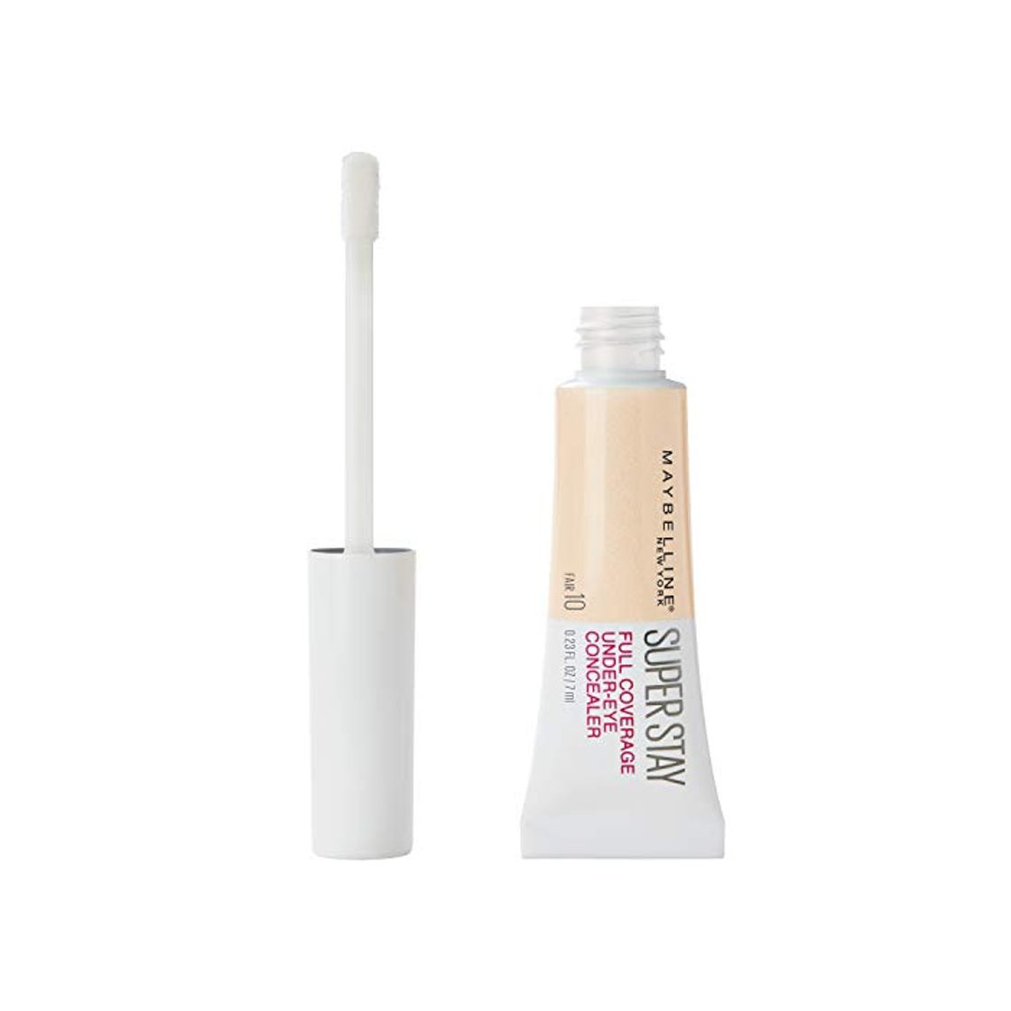 Producto Maybelline New York Super Stay 24H Corrector de Ojeras Alta Cobertura y Larga Duración Tono 10 Fair Color Claro