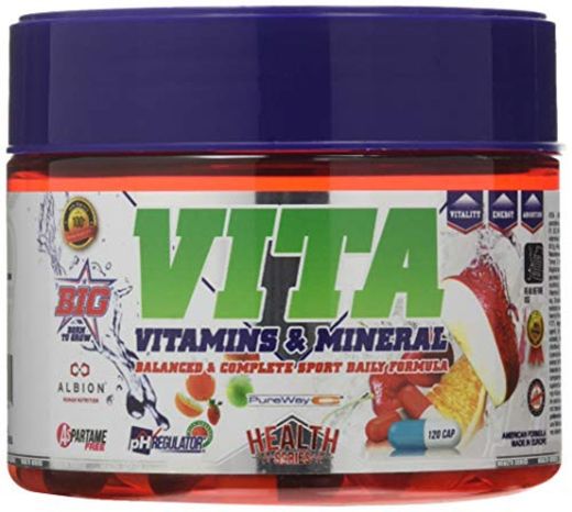 BIG Vita Polivitamínico y Minerales Separados - 150 Cápsulas
