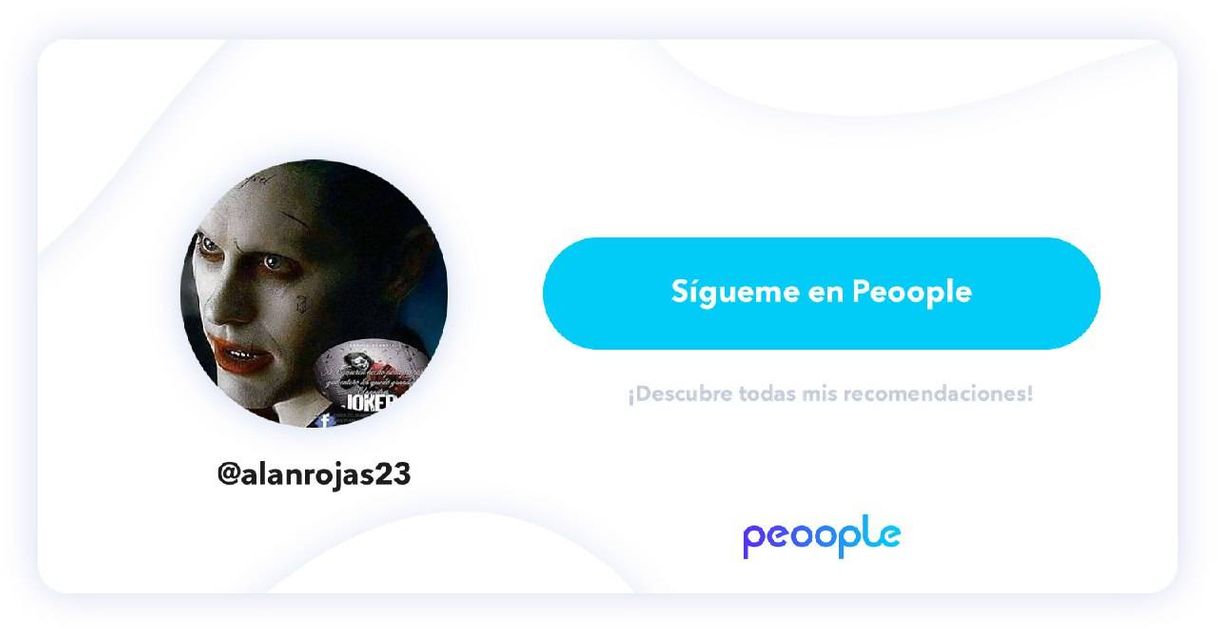 Aplicaciones https://peoople.app/alanrojas23