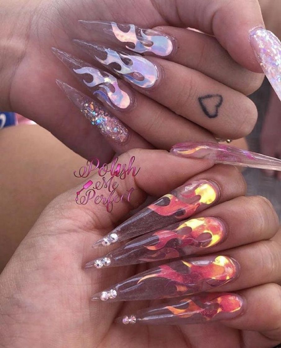 Moda Uñas acrílicas 