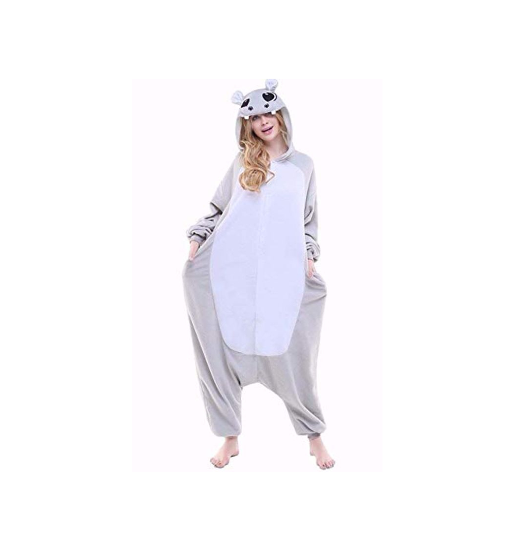 Moda Unisexo Adulto Caliente Animal Pijamas Cosplay Disfraz Homewear Mamelucos Ropa